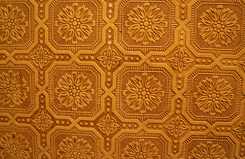 Обои под покраску Anaglypta Luxury Turner Tile RD80000 фото в интерьере